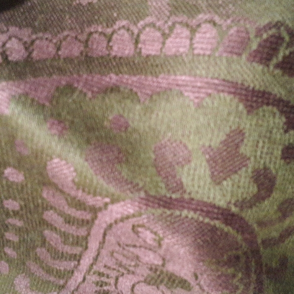 Silk shawl/scarf Beautiful Bohemian floral print - Picture 6 of 7